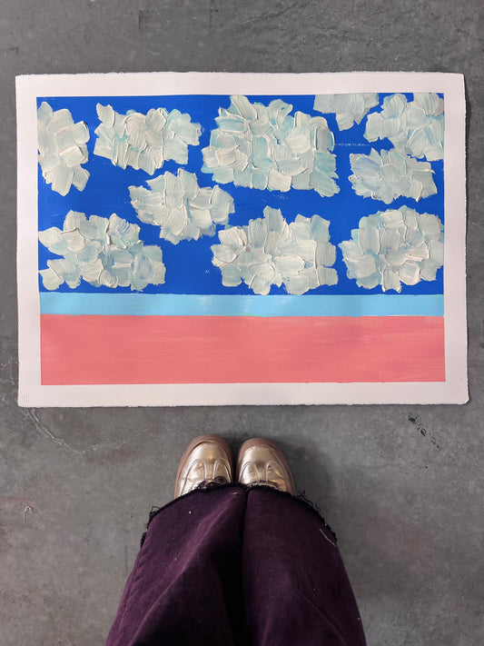 “The Bright Place” Original painting on paper (unframed)