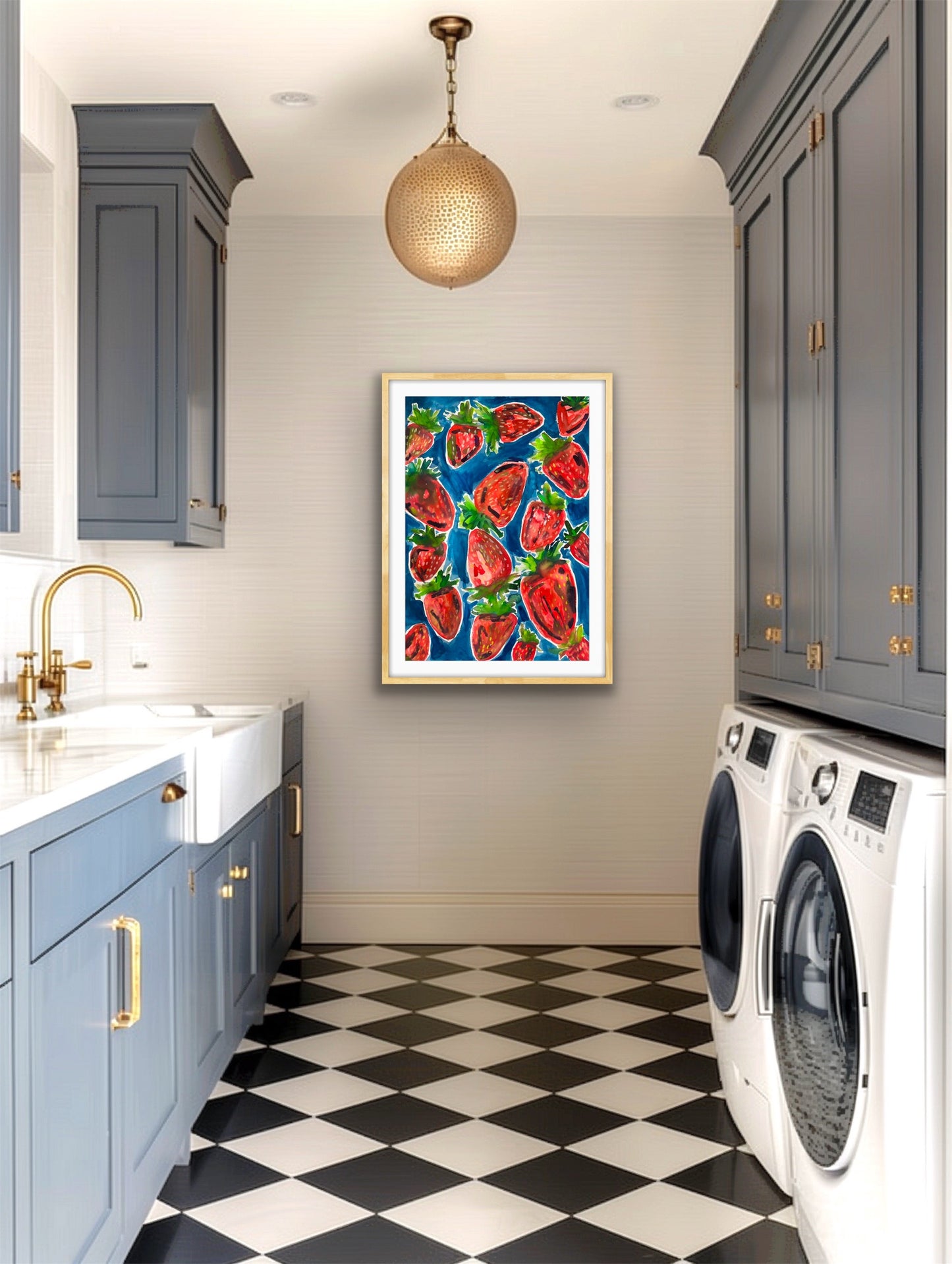 “The Ripe Life” Original Painting on paper (unframed)