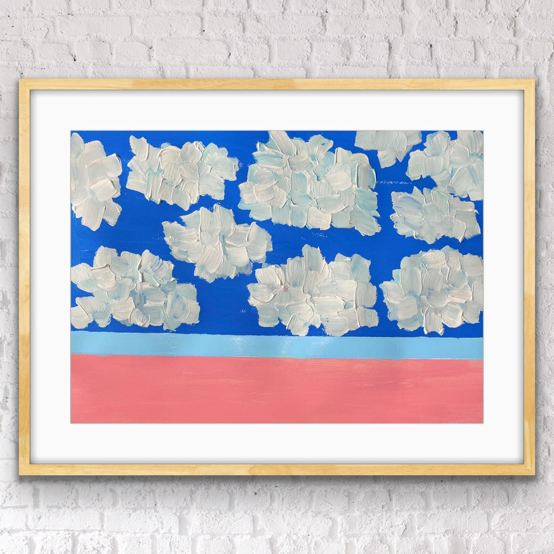 “The Bright Place” Original painting on paper (unframed)