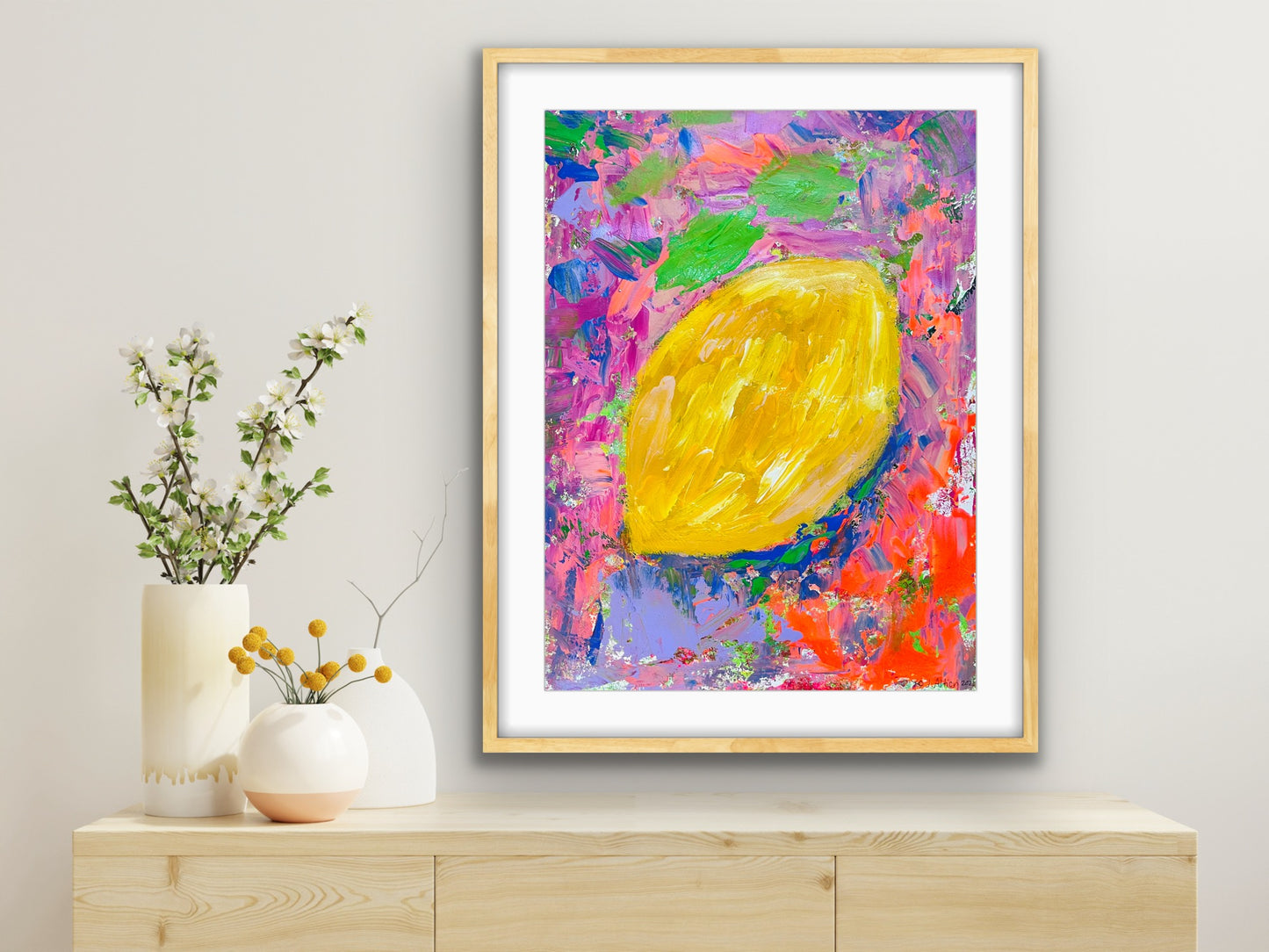 “Italy is the Light at the End of this Tunnel” original acrylic on paper