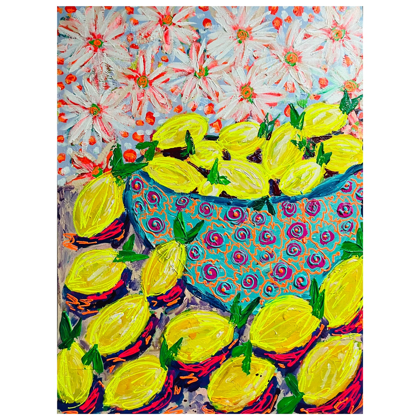 “The Stuff of Life” Original Painting on Gallery Wrapped Canvas.