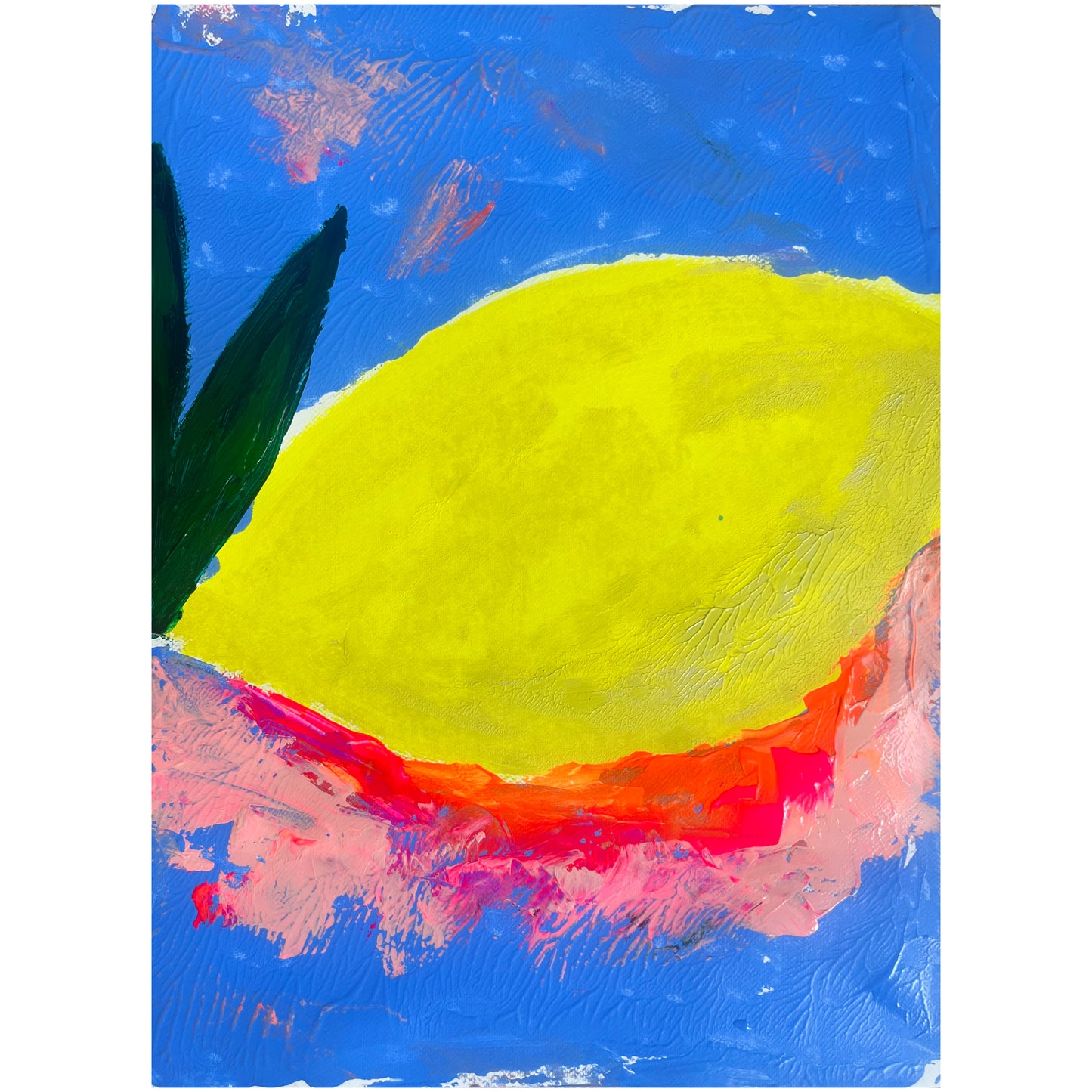 “Look for the Light” Original Acrylic Painting on Paper