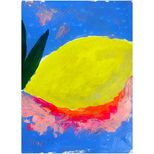 “Look for the Light” Original Acrylic Painting on Paper