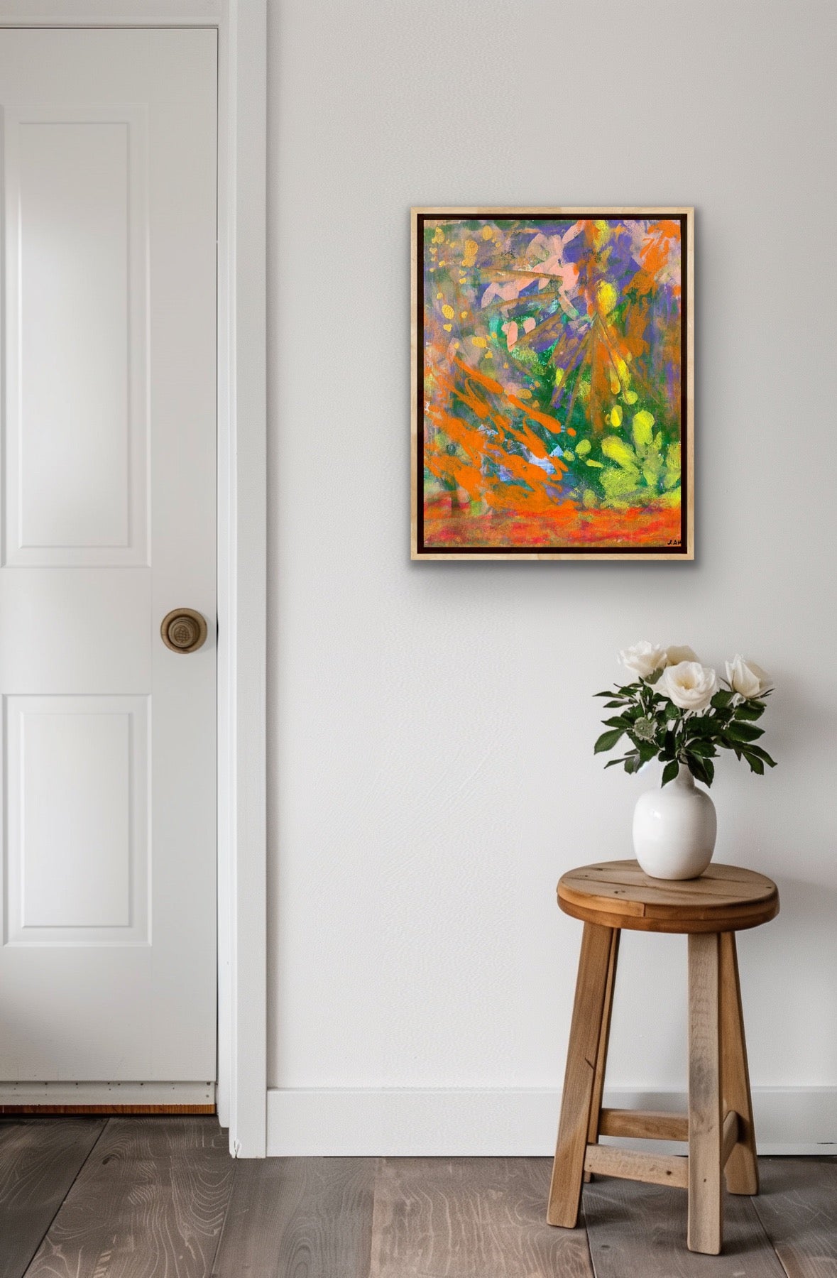 “HEARTBURST” Original Painting on canvas