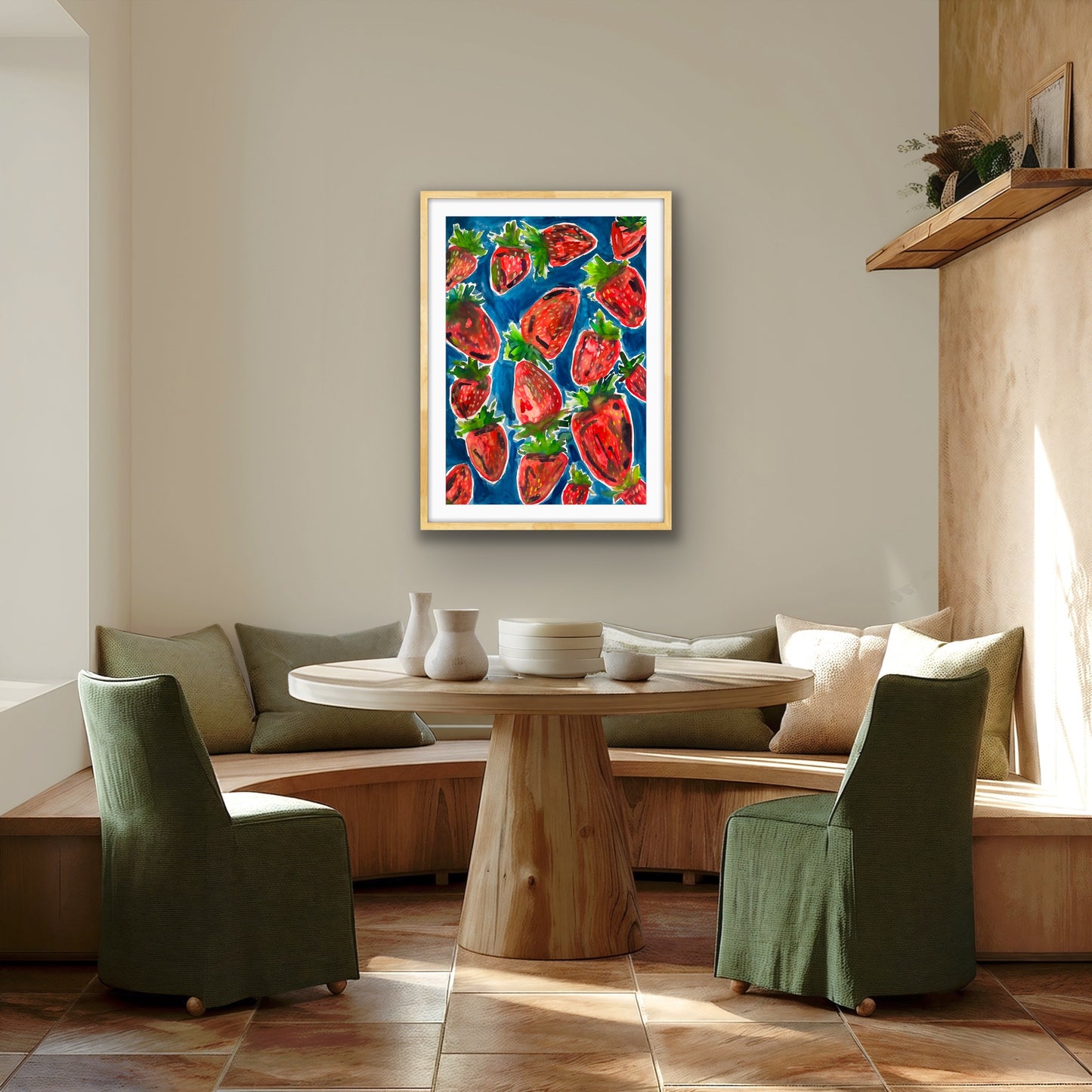 “The Ripe Life” Original Painting on paper (unframed)