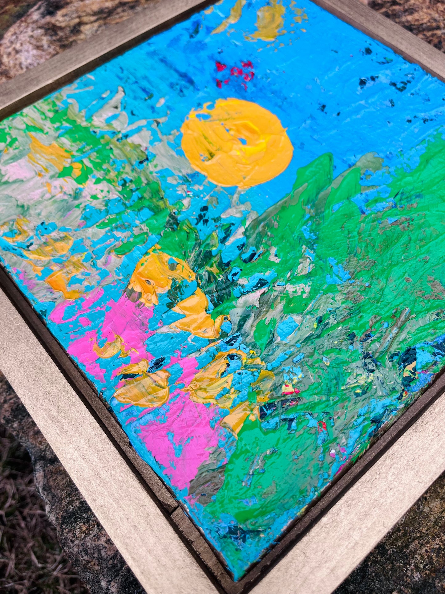 “Grace is Eternal” Framed Original painting
