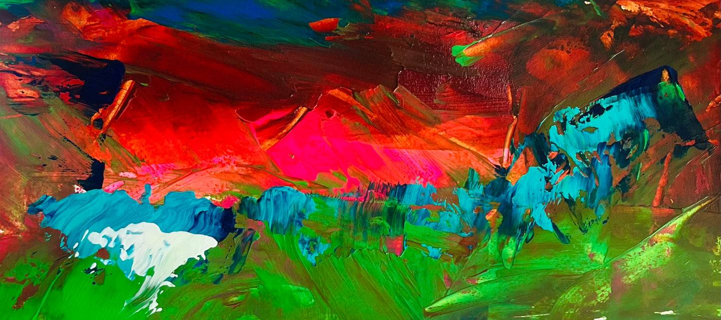 “Year of the Horse” original painting on paper