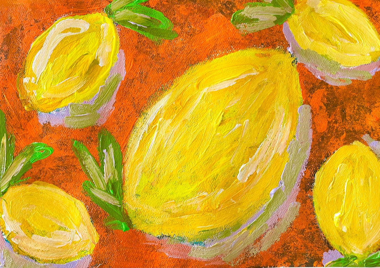 “There’s a Gift Here” original acrylic on paper