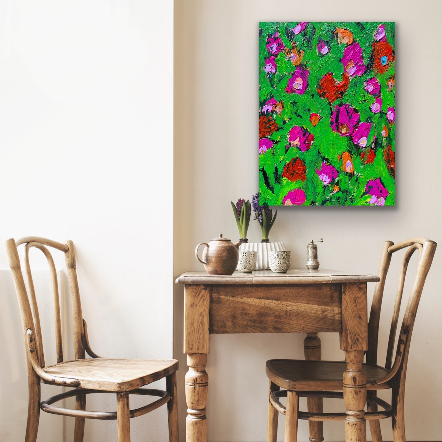 “Flower Dance” Original Painting on canvas
