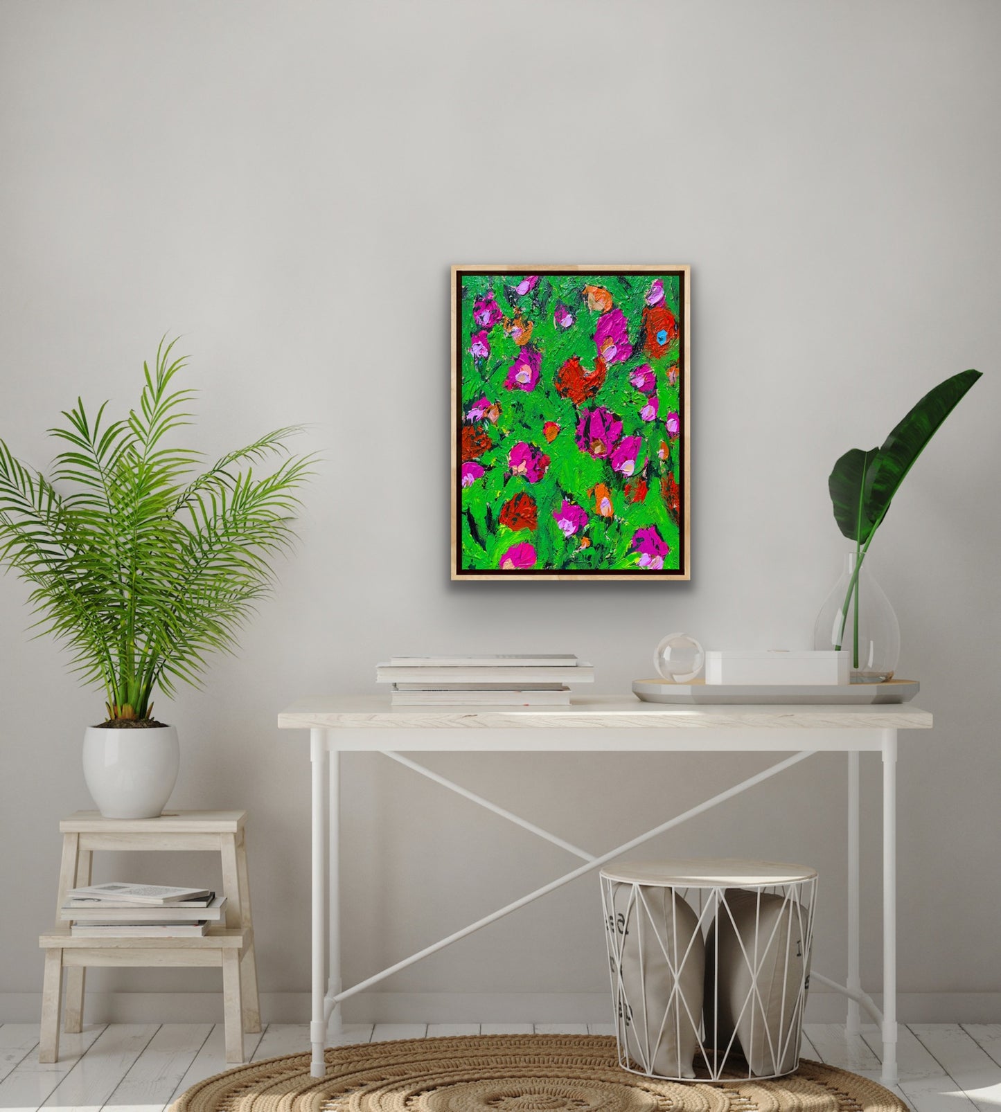“Flower Dance” Original Painting on canvas