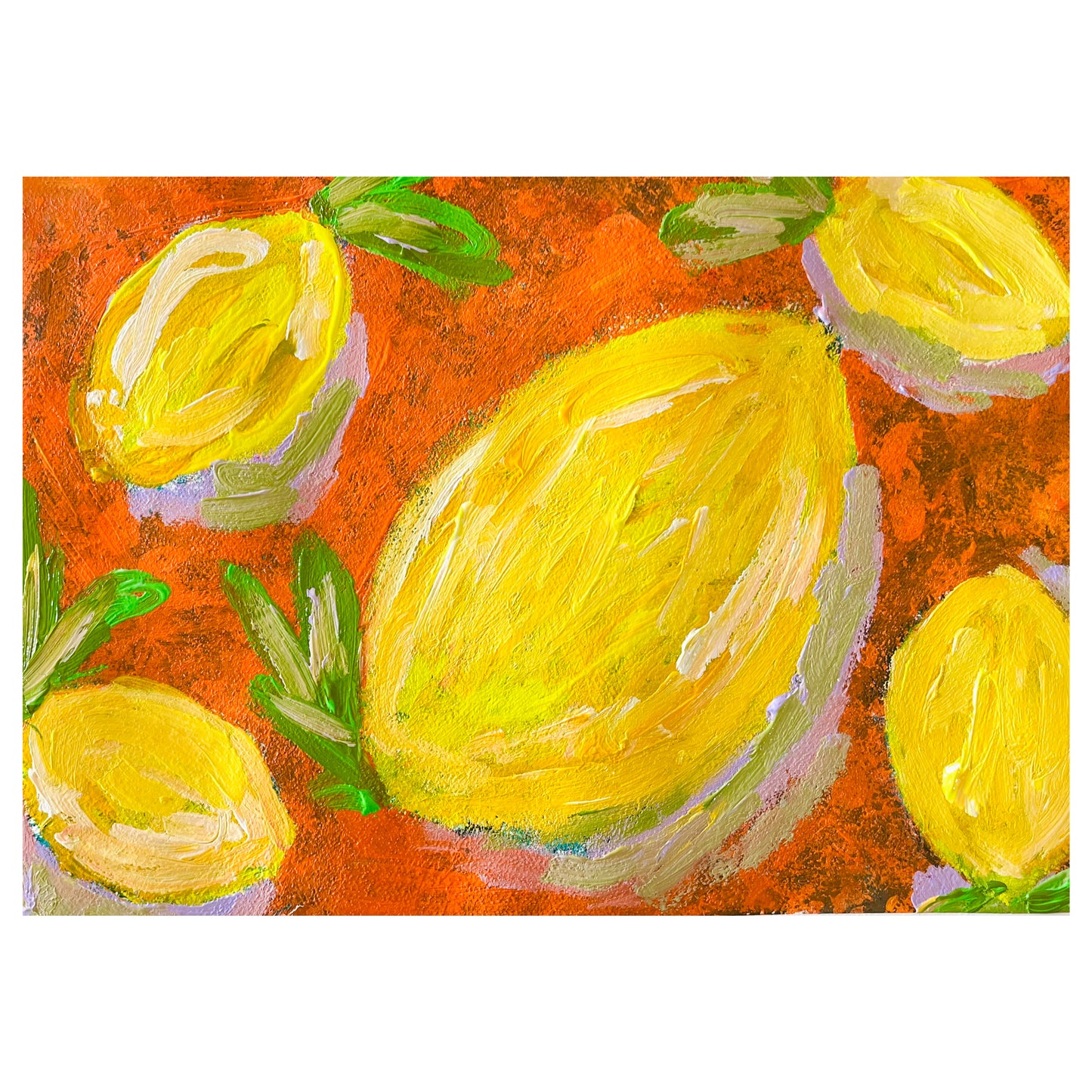 “There’s a Gift Here” original acrylic on paper