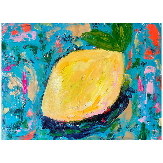 “Insist on Joy” Original Acrylic Painting on Paper