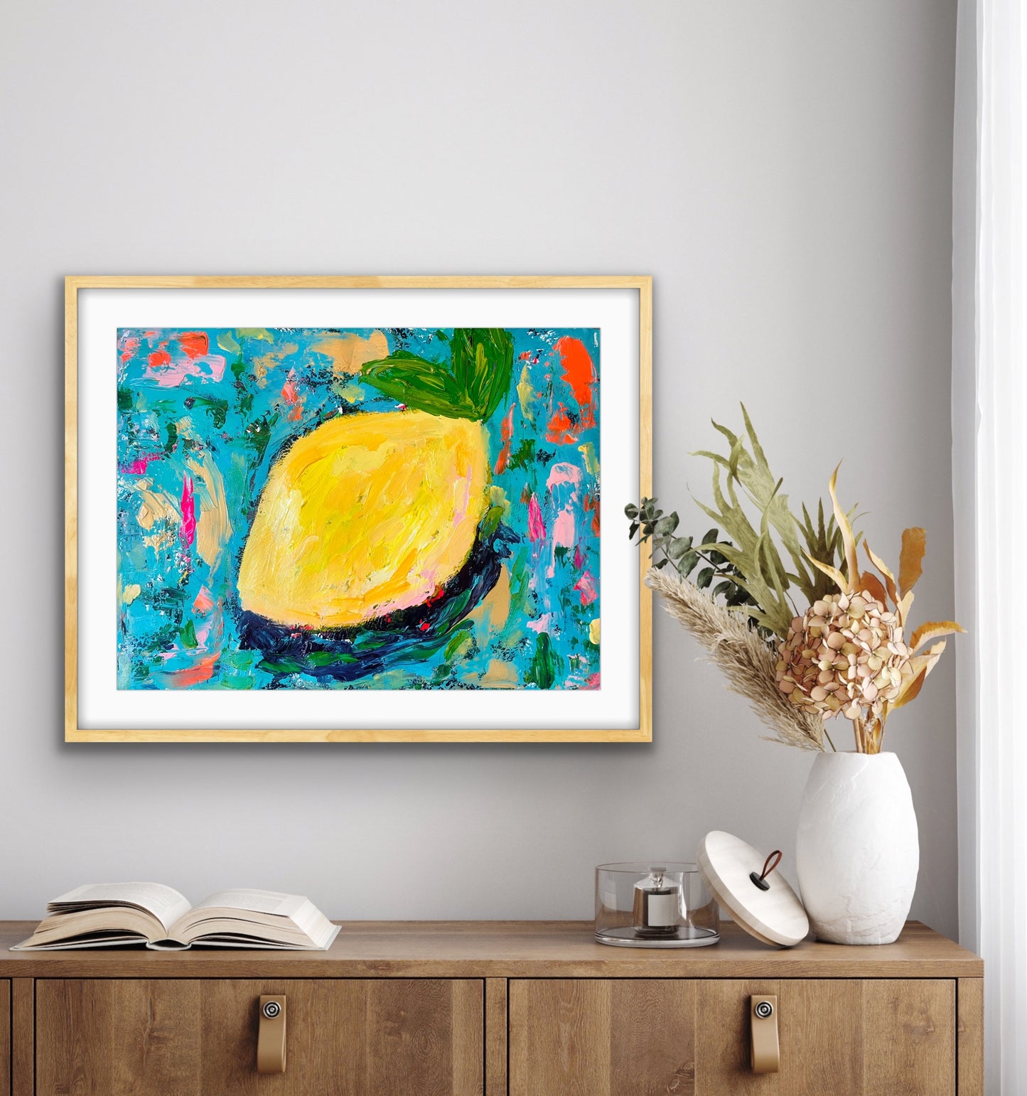 “Insist on Joy” Original Acrylic Painting on Paper