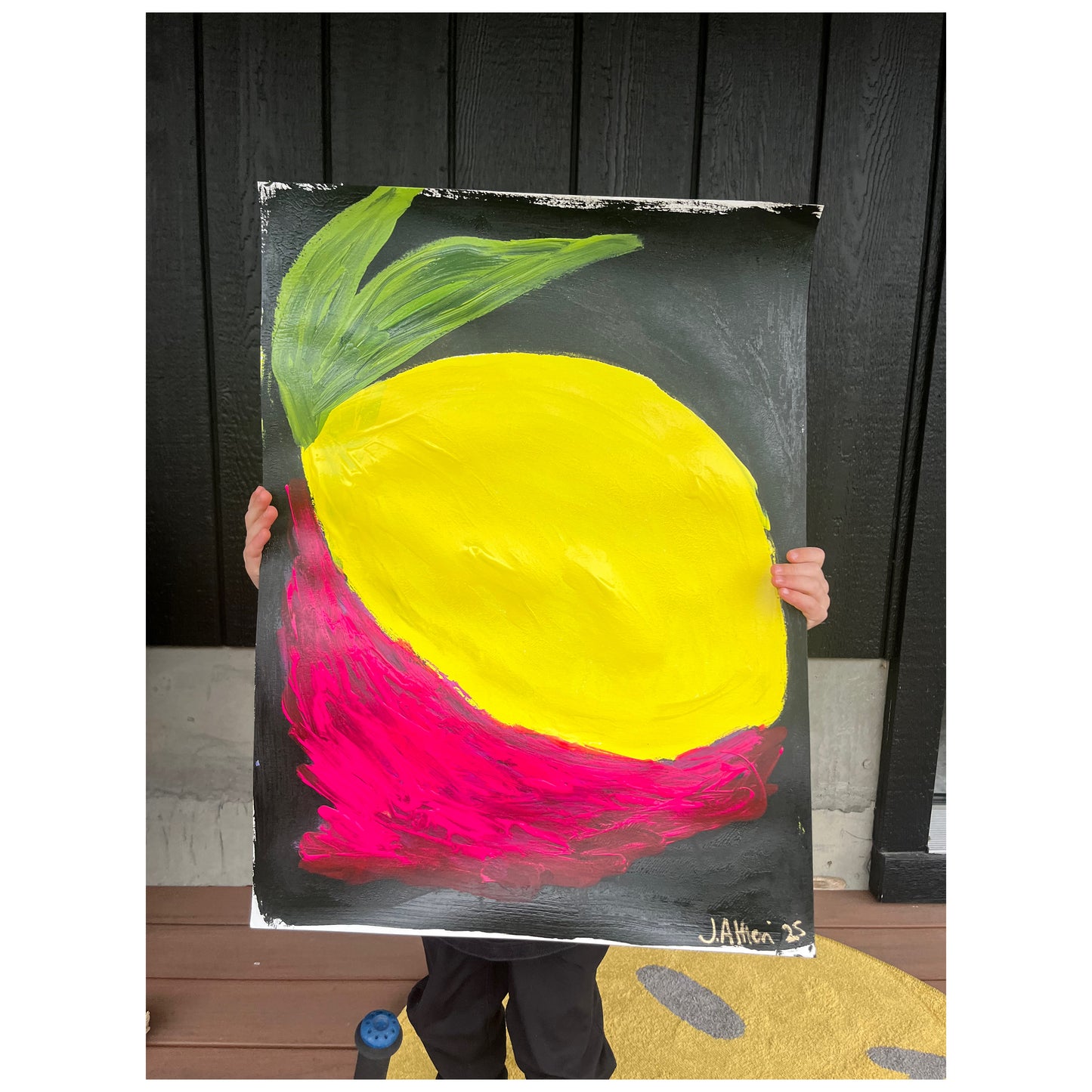 “The Fruitful Darkness” Original painting on paper