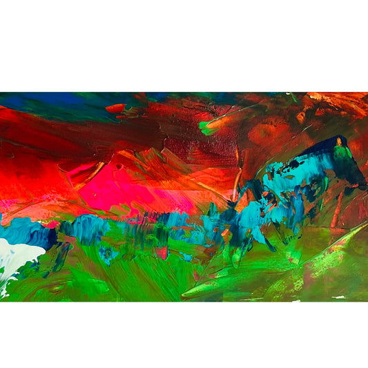 “Year of the Horse” original painting on paper