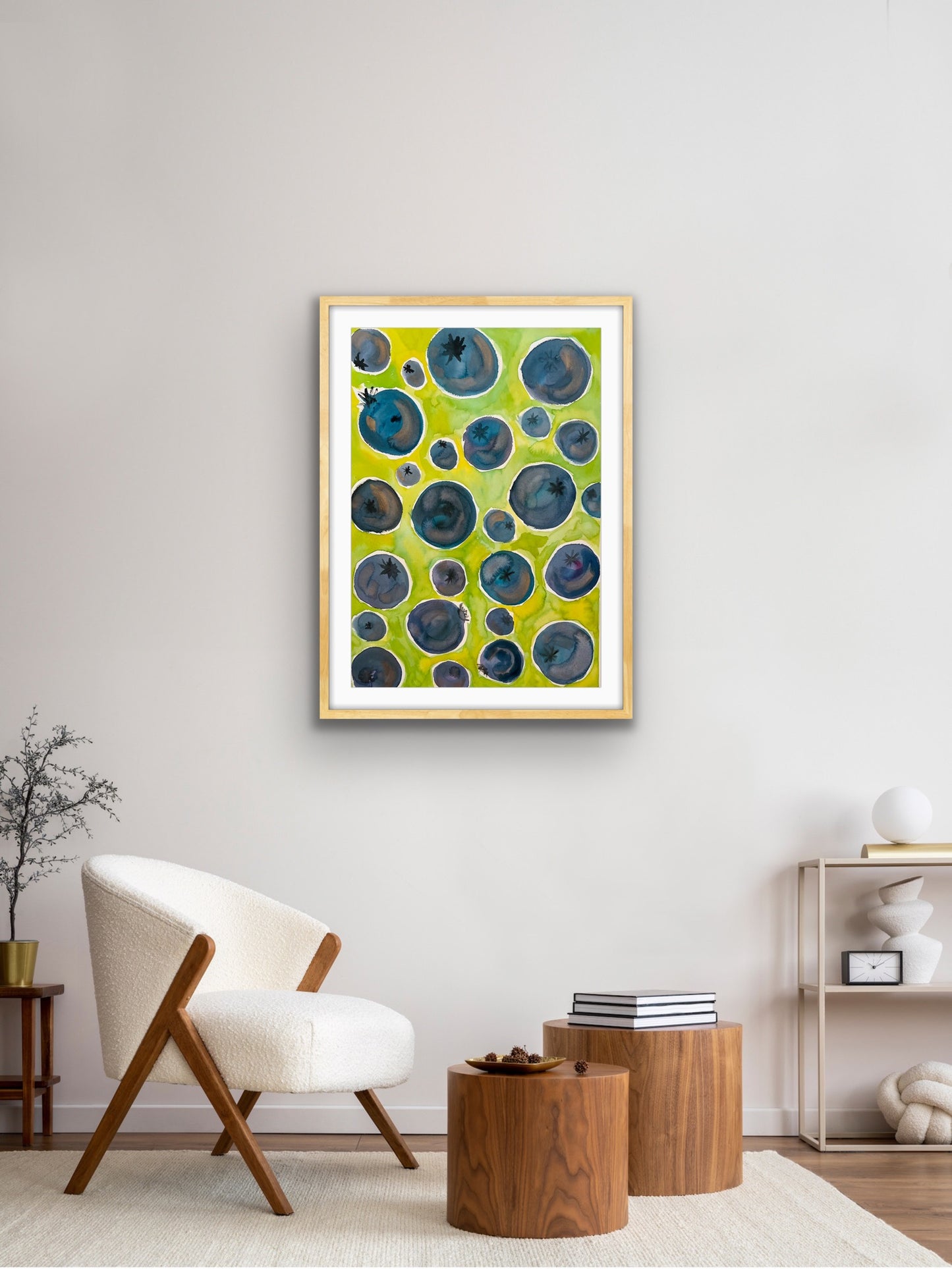 “Larger than Life” original watercolor on paper