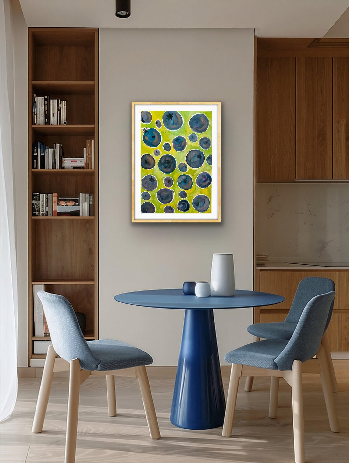 “Larger than Life” original watercolor on paper