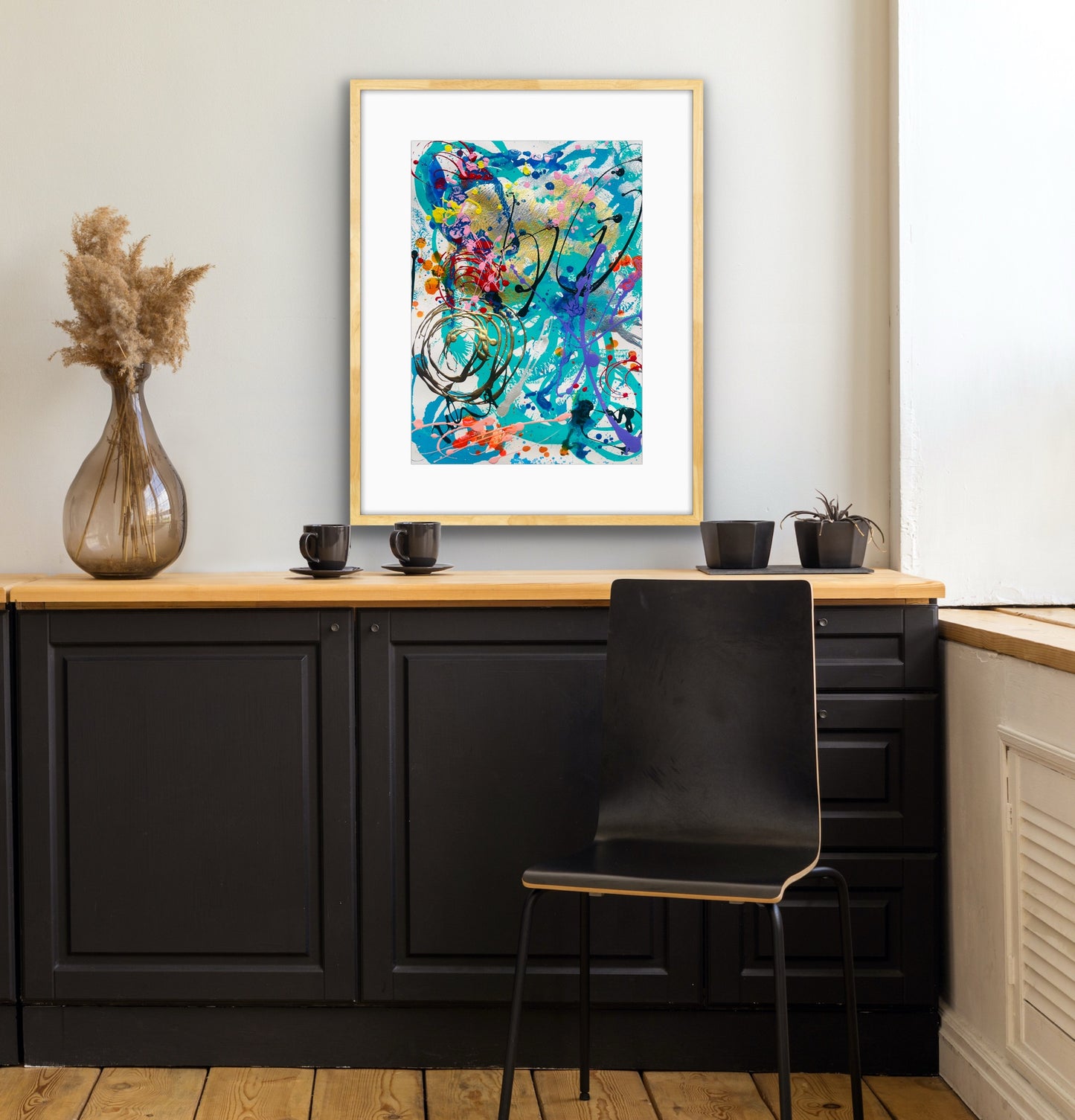 “Splish Splash” original painting on paper (unframed)