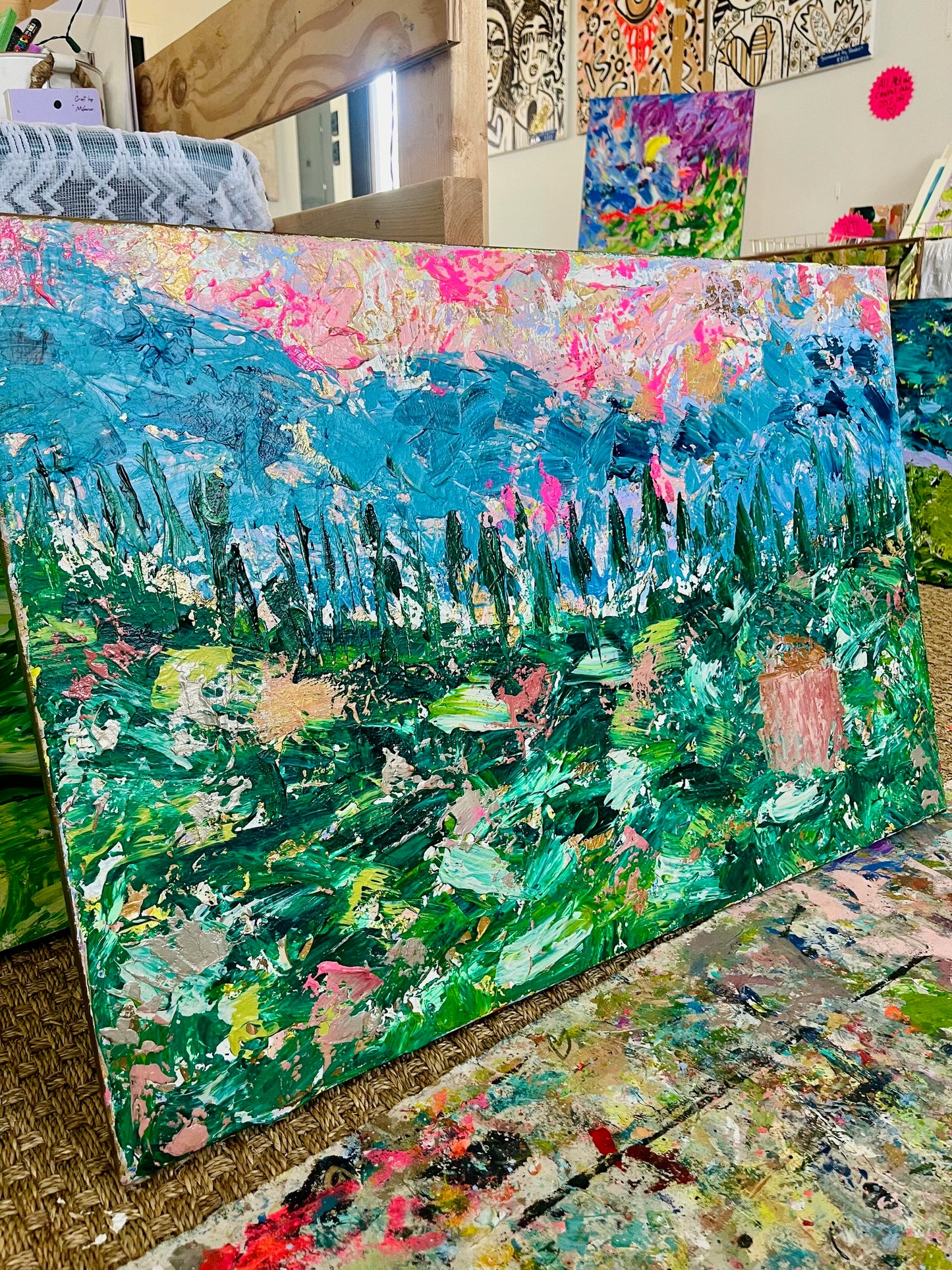 "Trust Life" Original Painting on Canvas