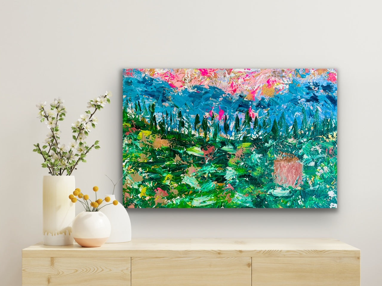 "Trust Life" Original Painting on Canvas