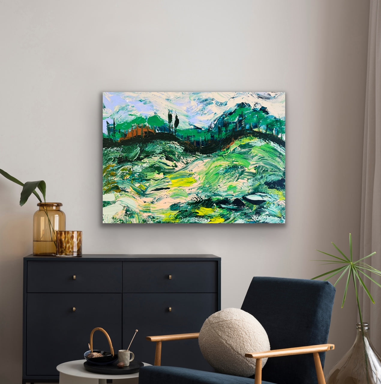 "Let's Go Home" Original Painting on Canvas