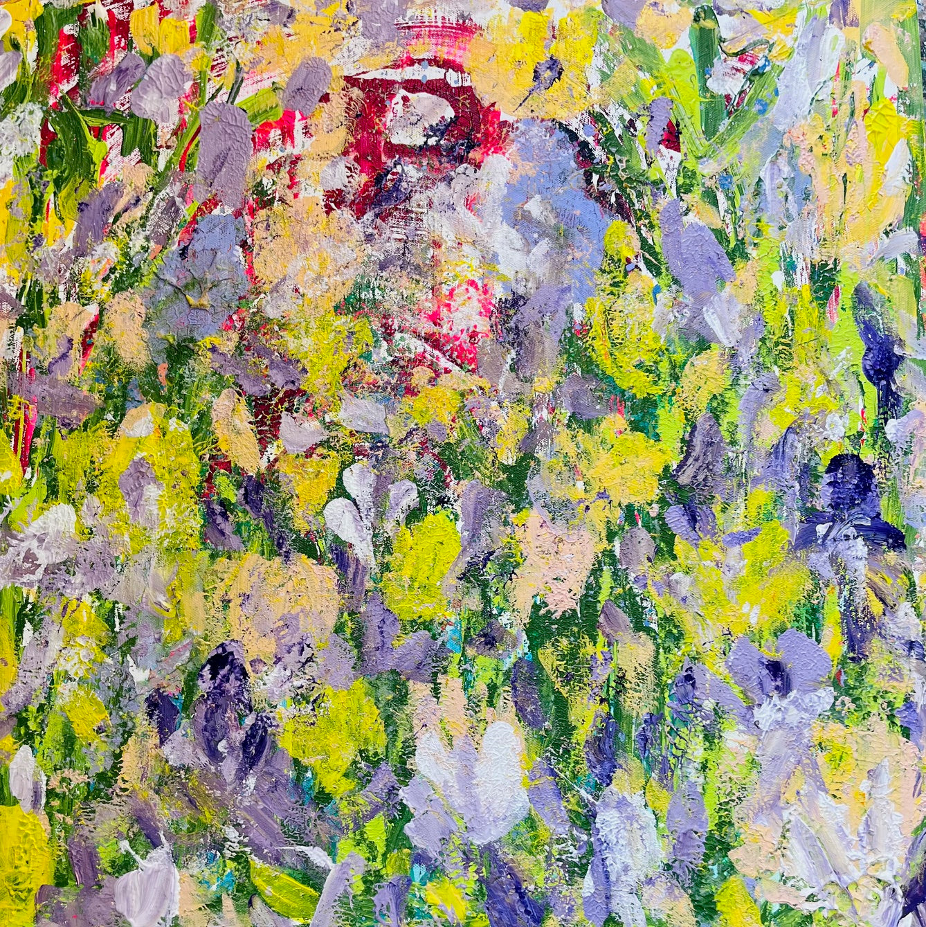 "Walking Through Color" Original Painting on Gallery Wrapped Canvas