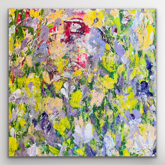 "Walking Through Color" Original Painting on Gallery Wrapped Canvas