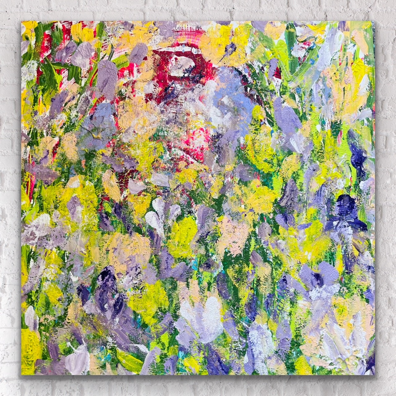 "Walking Through Color" Original Painting on Gallery Wrapped Canvas