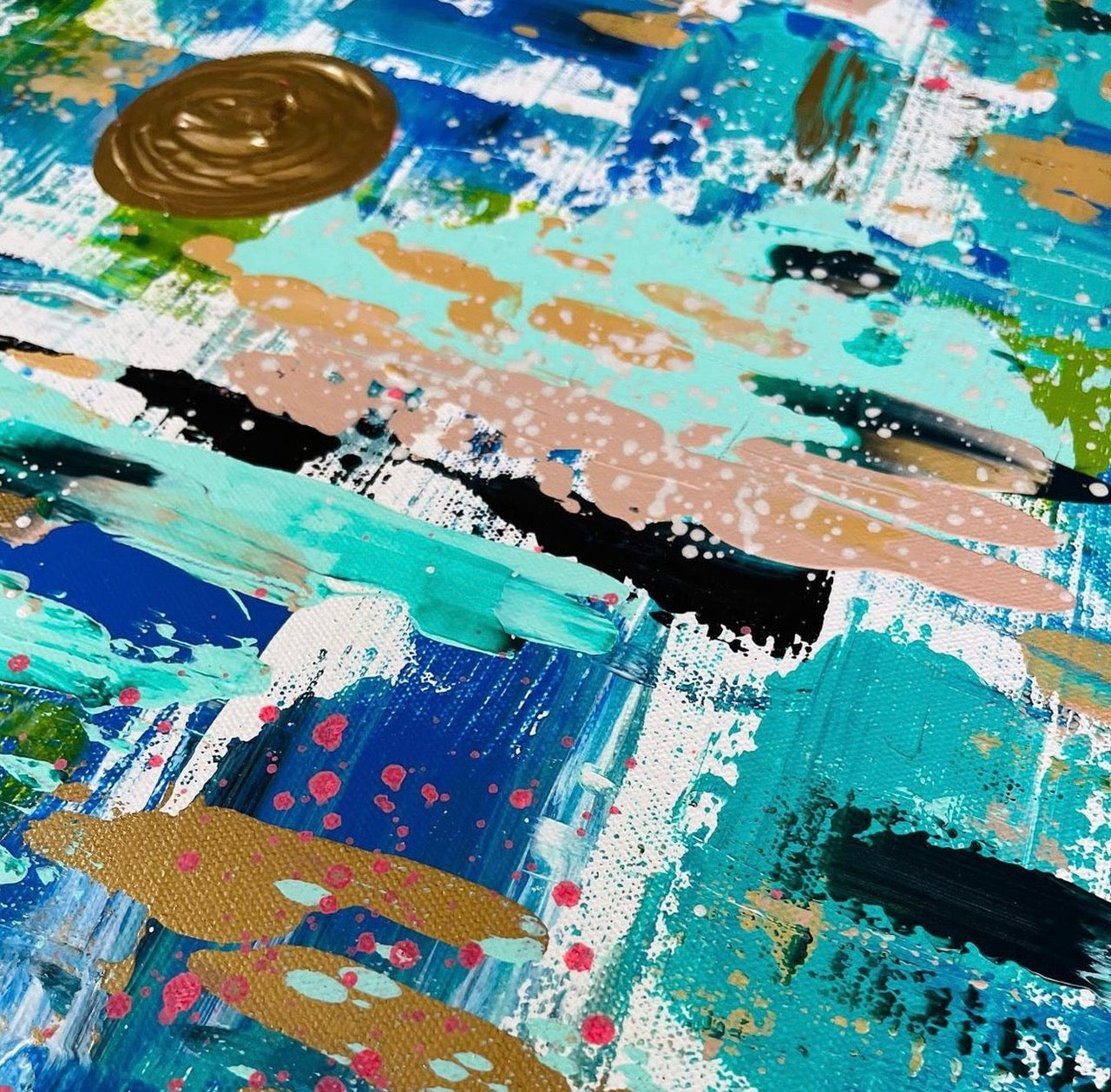 "Free To Rise" Original Painting on gallery wrapped canvas