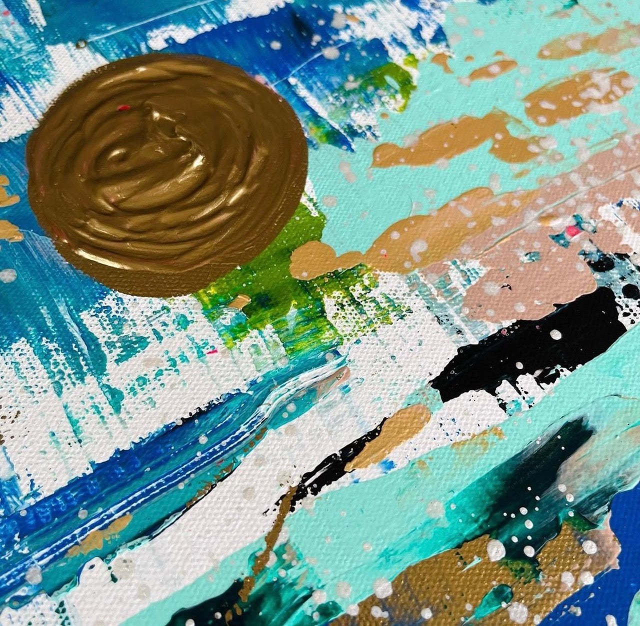 "Free To Rise" Original Painting on gallery wrapped canvas