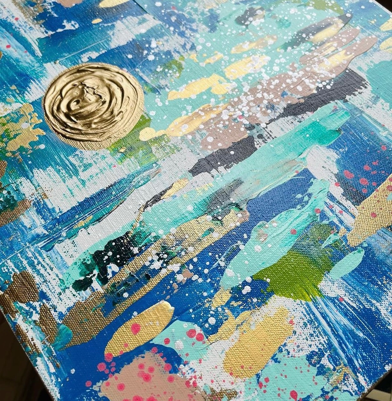 "Free To Rise" Original Painting on gallery wrapped canvas