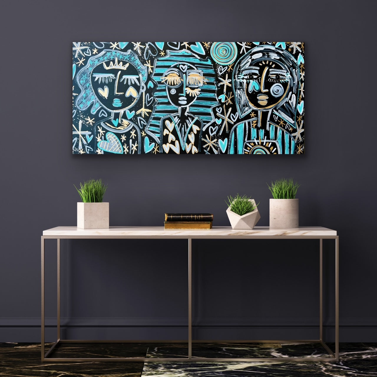 "Rock With You" Original Painting on Gallery Wrapped Canvas
