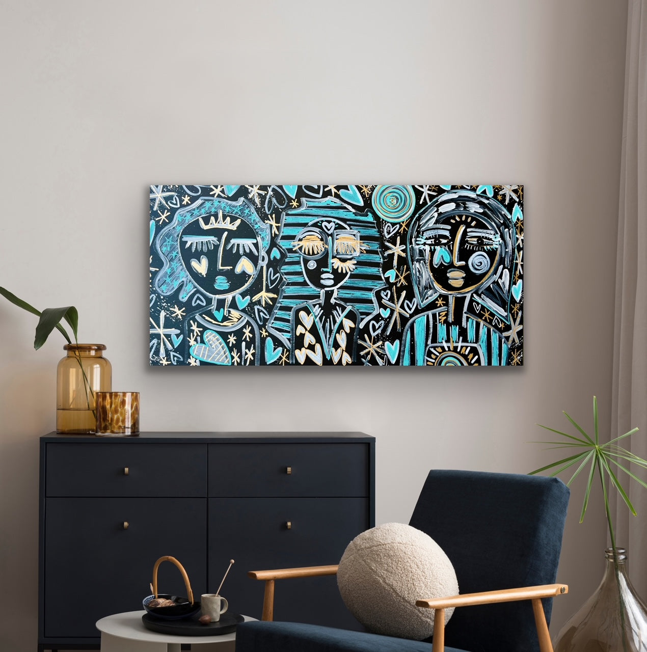 "Rock With You" Original Painting on Gallery Wrapped Canvas