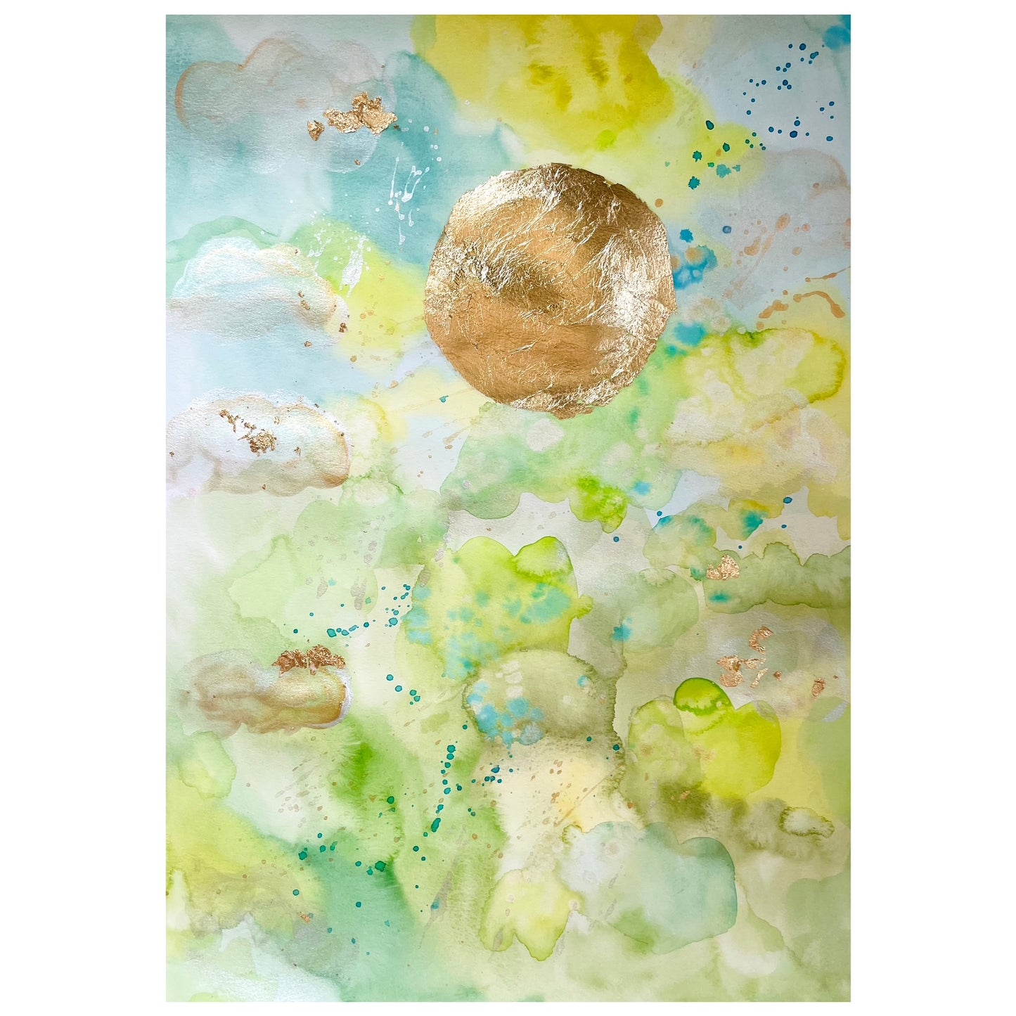 "How Good Can It Get?" Original Watercolor on Paper