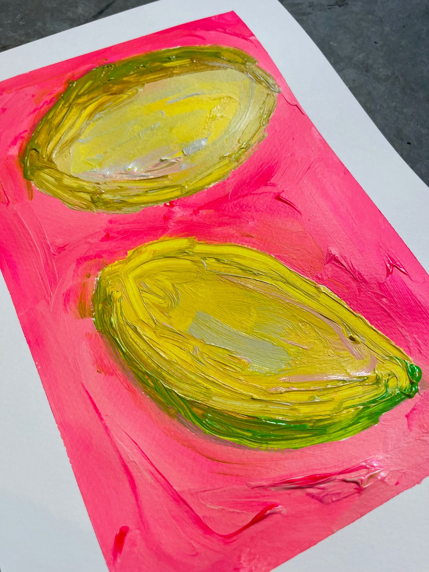 "When Life Be Lemoning" Original Painting on Paper