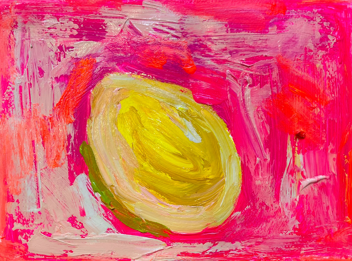 "Can't Have the Sweet Without the Sour" Original Painting on Paper