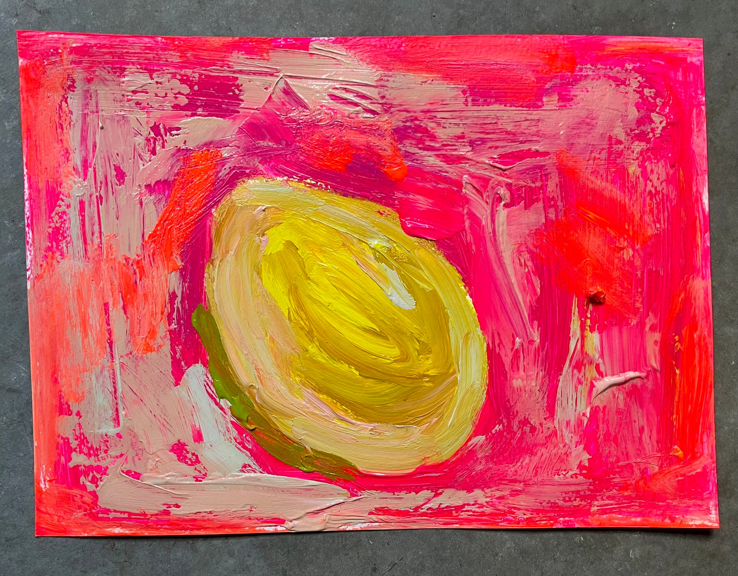 "Can't Have the Sweet Without the Sour" Original Painting on Paper