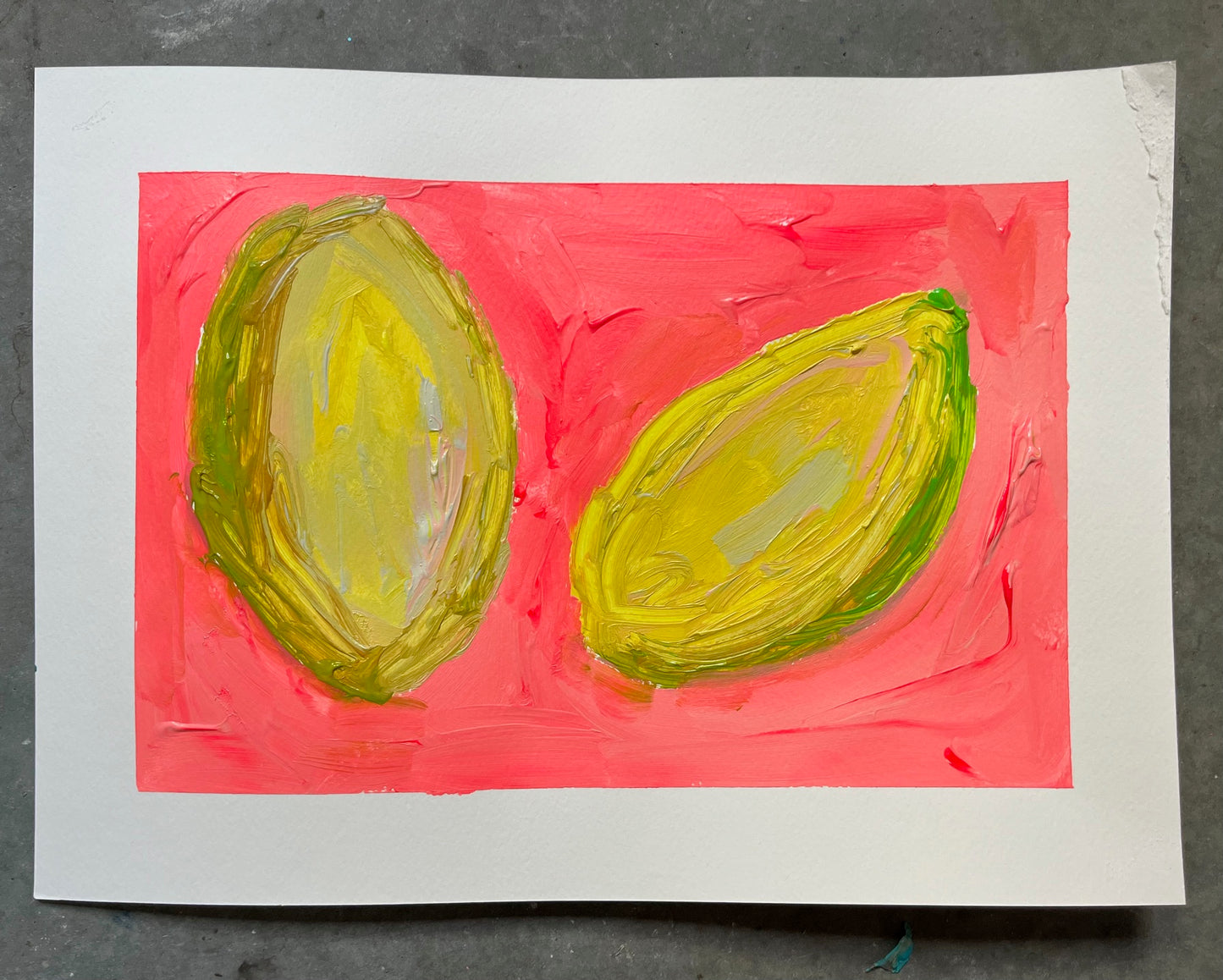 "When Life Be Lemoning" Original Painting on Paper