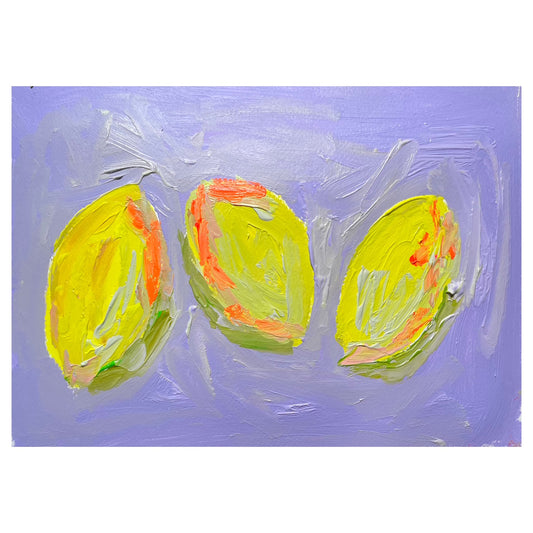"Let's Make Lemonade" Original Painting on Paper