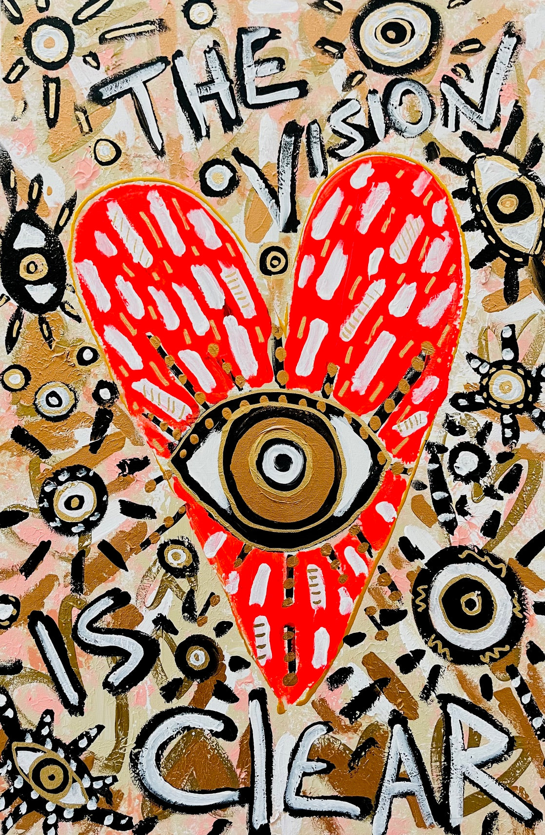 "The Vision is Clear" Original Painting