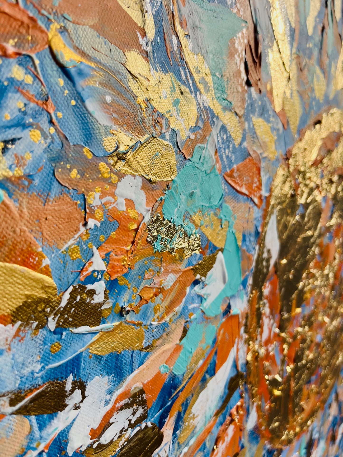 "Hace Sol" Original Painting on Gallery Wrapped Canvas.