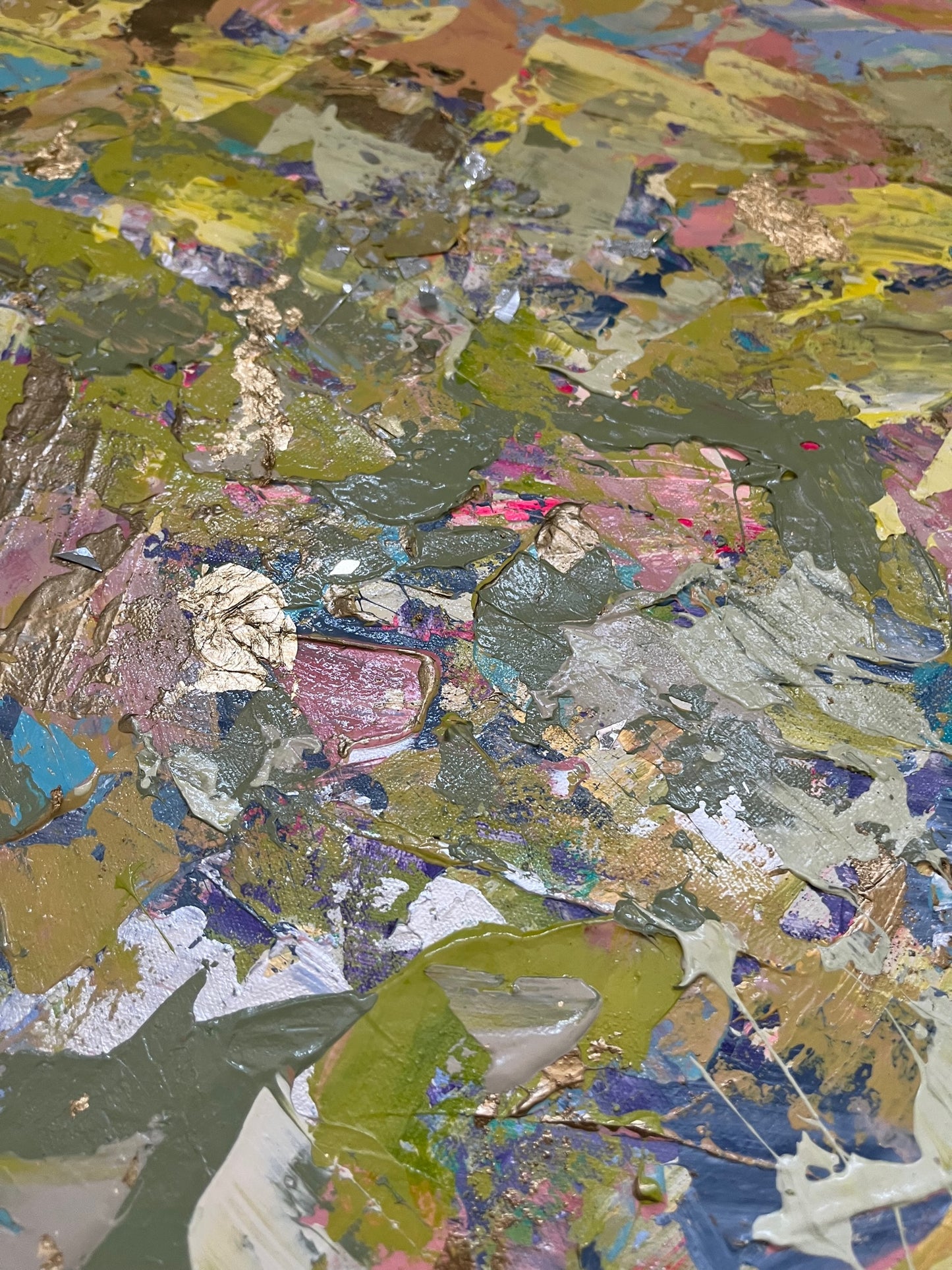 "Vibrational Invitation" Original Artwork on Loose Canvas Cloth