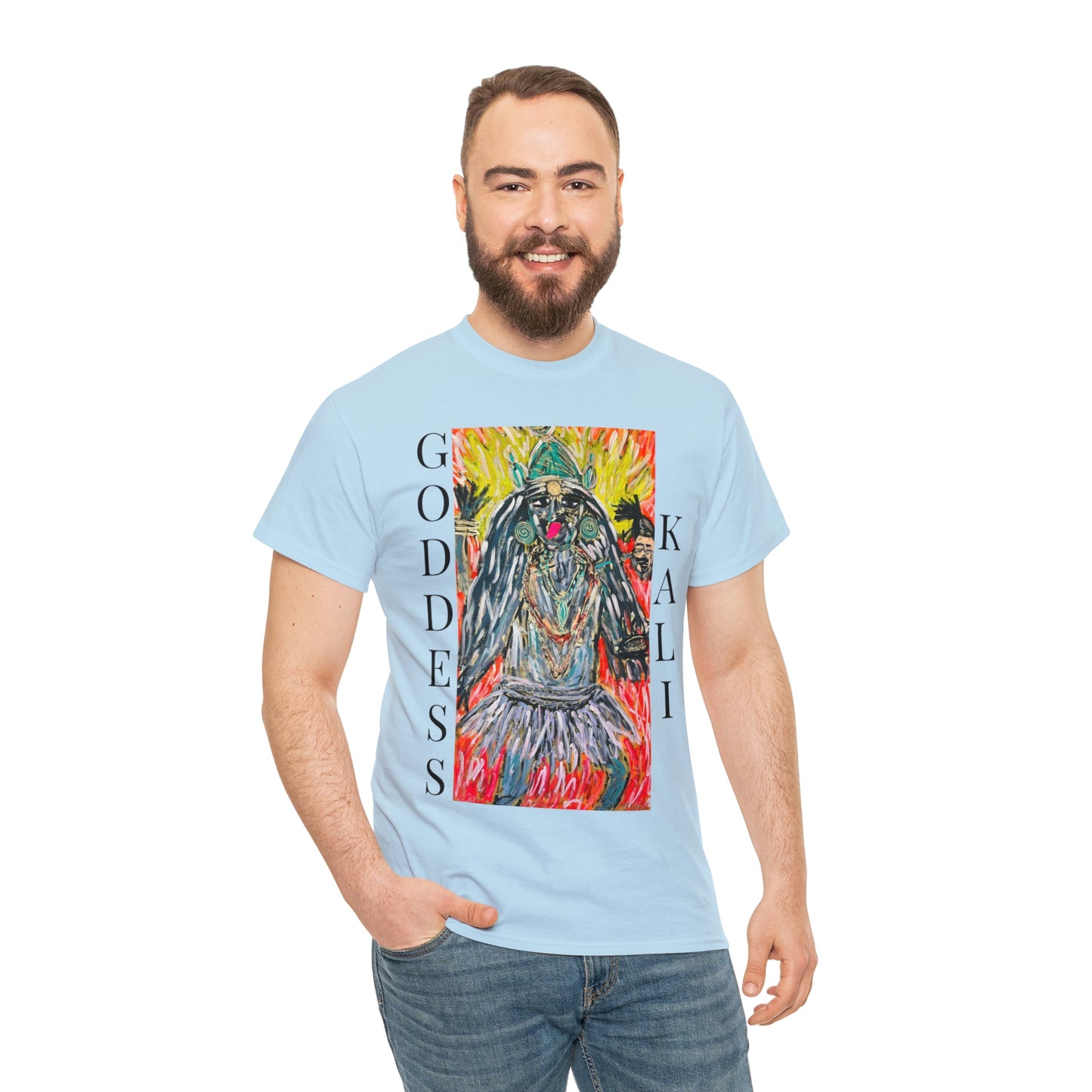 Hindu GODDESS Kali Unisex Heavy Cotton Tee