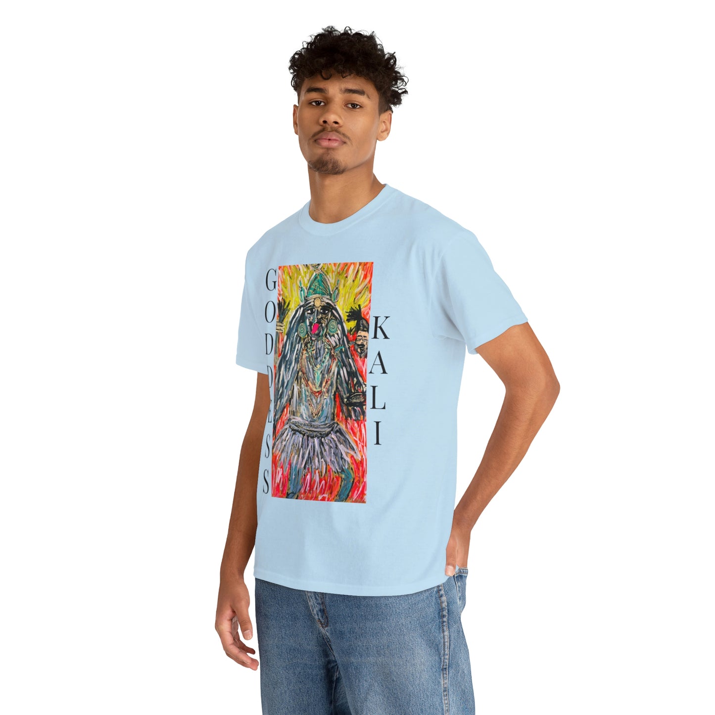 Hindu GODDESS Kali Unisex Heavy Cotton Tee