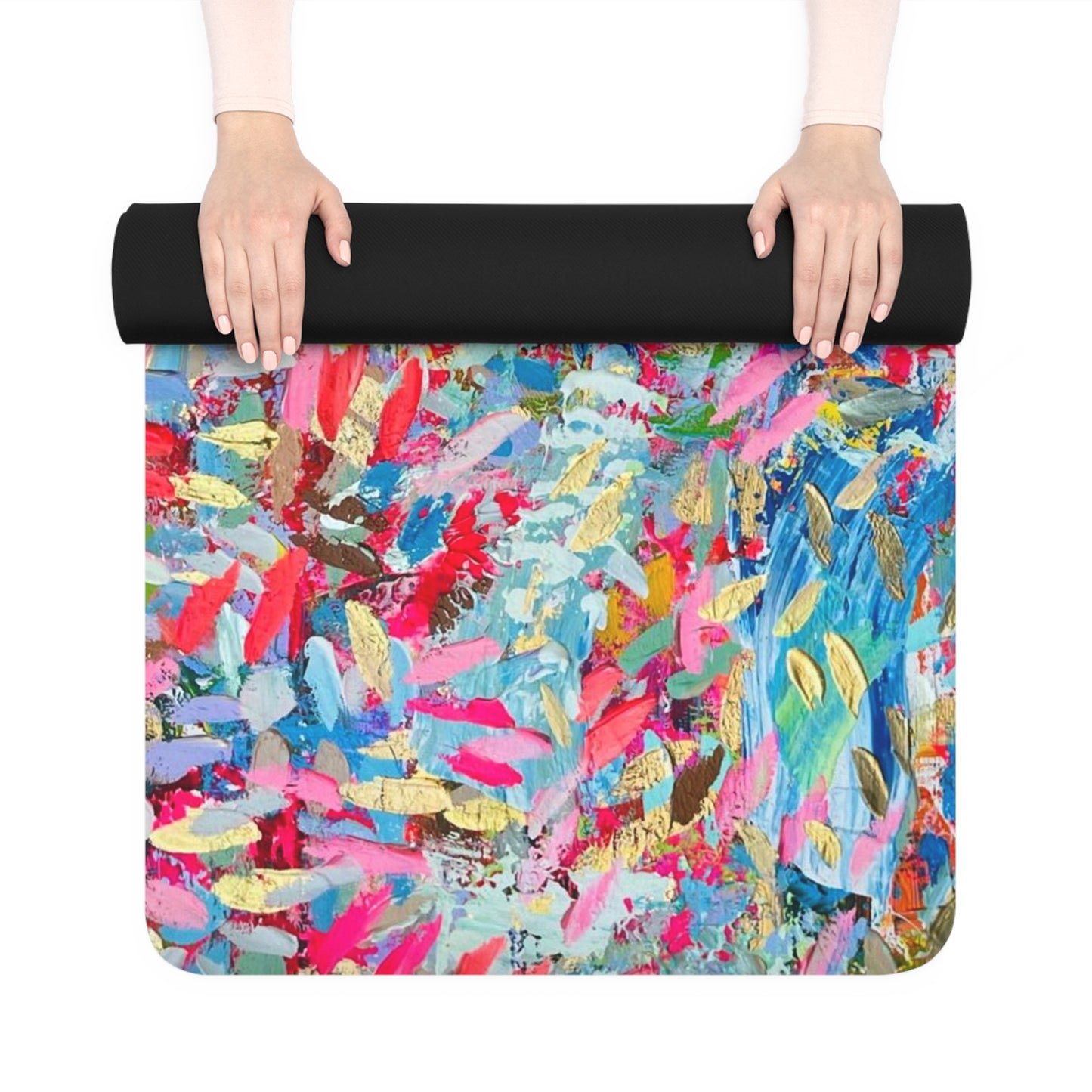 "Cosmic Ambition" Rubber Yoga Mat