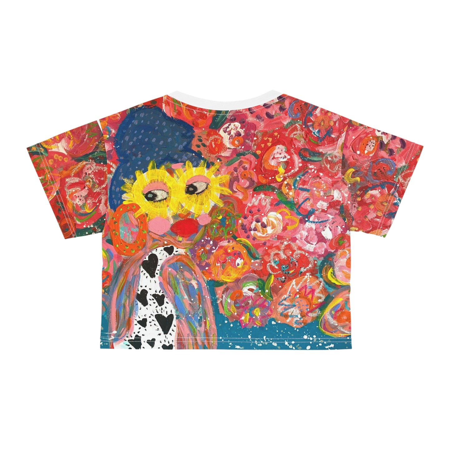 "Miss Pearl" Girl Talk Crop TopTee