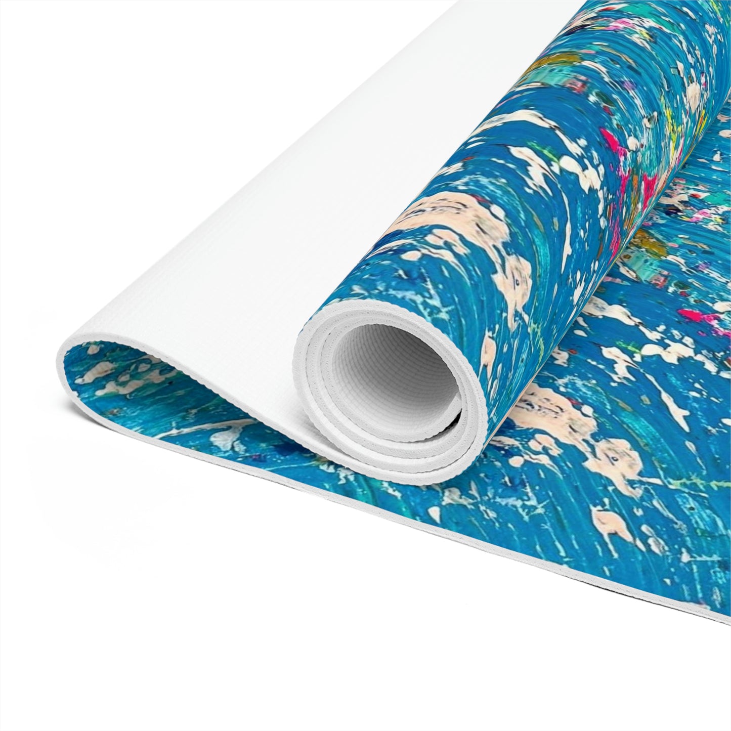 "Sun Pulse" Foam Yoga Mat