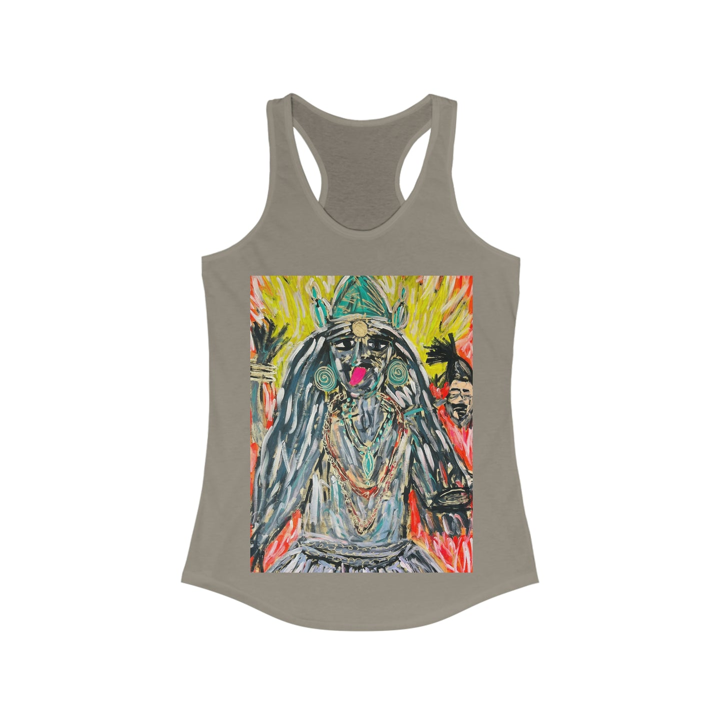 Hindu Goddess Kali Women's Ideal Racerback Tank