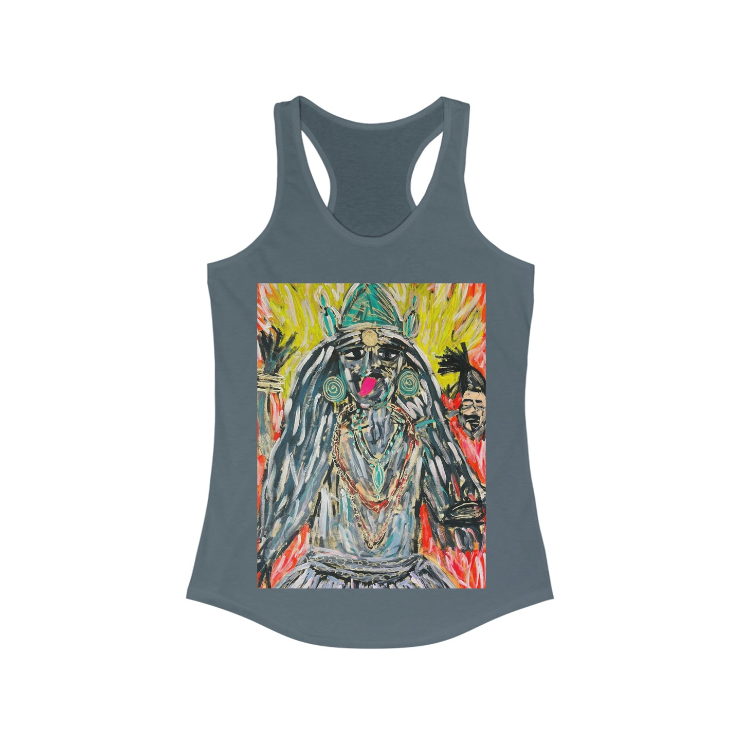 Hindu Goddess Kali Women's Ideal Racerback Tank