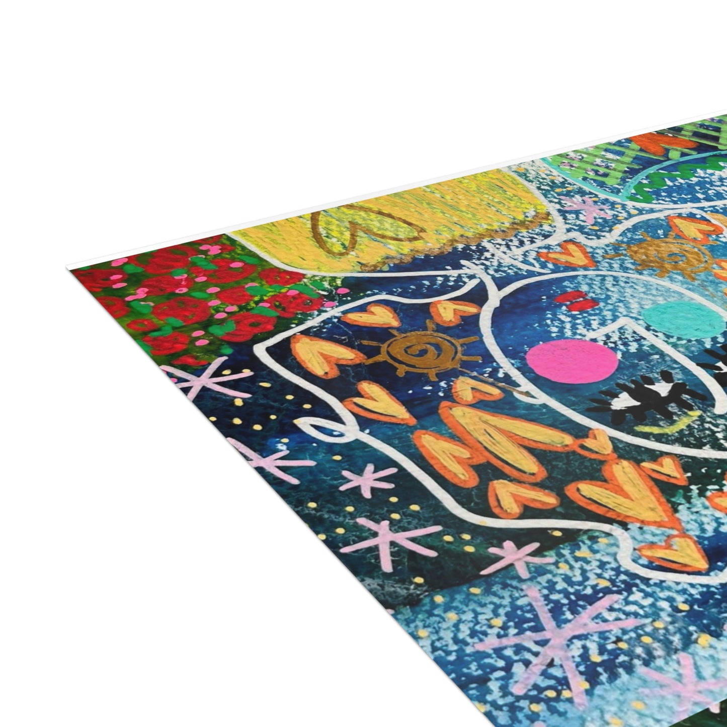 "State of Grace" Girl Talk Art Greeting Cards